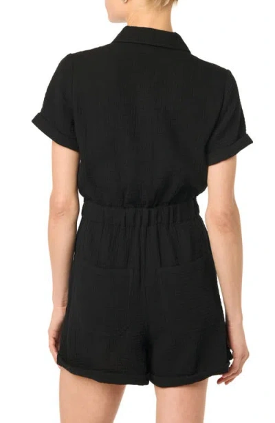 Joe's Gauze Romper In Black