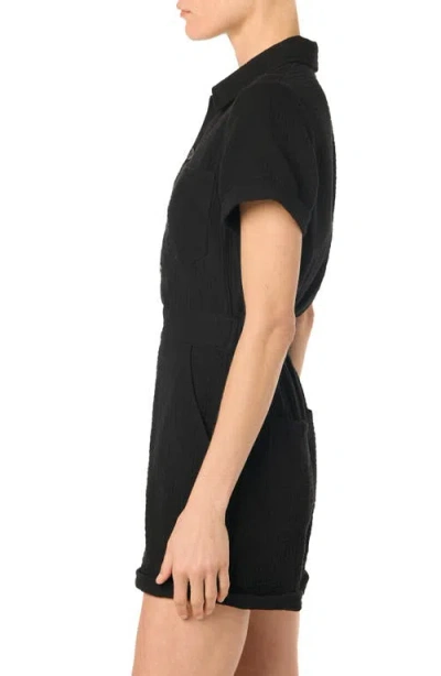 Joe's Gauze Romper In Black