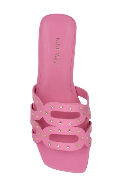 Nine West Mckinna 3 Sandal In Pink