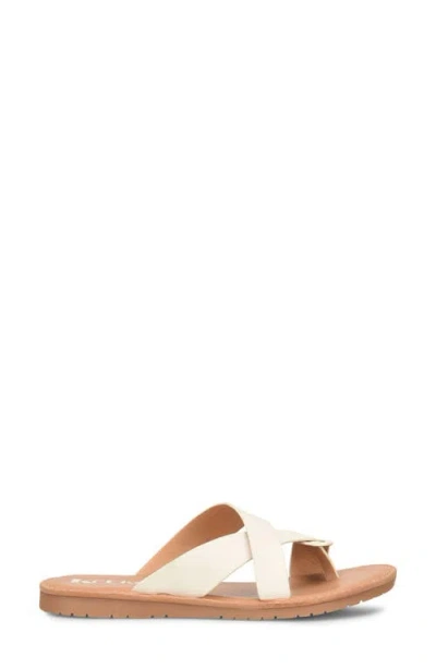 Korks Catarina Sandal In Off White