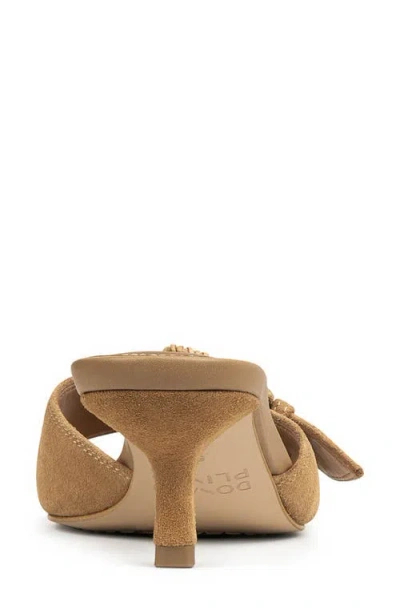 Donald Pliner Cherry Buckle Mule Sandal In Camel