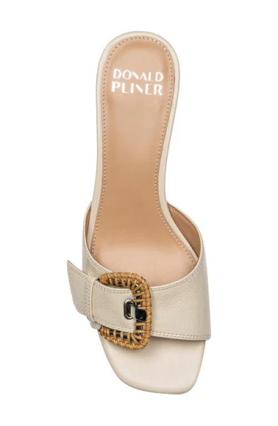 Donald Pliner Cherry Buckle Mule Sandal In Foam