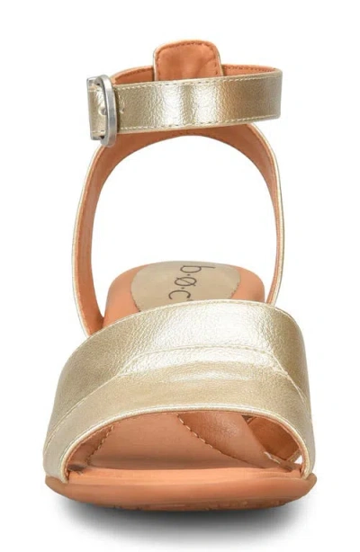 B O C By Børn Waverly Ankle Strap Sandal In Champagne