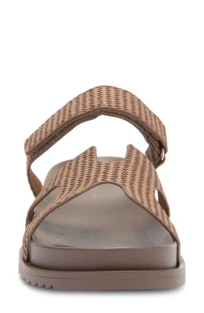 Wild Diva Lounge Aileen Slide Sandal In Brown