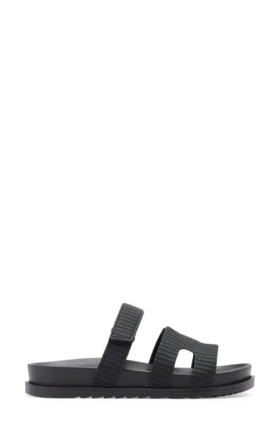 Wild Diva Lounge Aileen Slide Sandal In Black