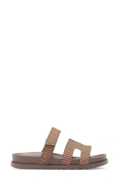 Wild Diva Lounge Aileen Slide Sandal In Brown