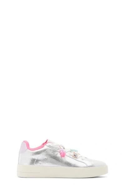 Steve Madden Kids' Jcharmnd Low Top Sneaker In Metallic