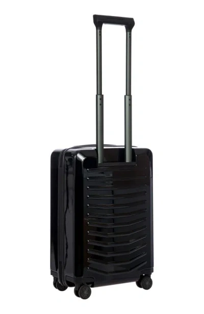Porsche Design Roadster 21-inch Hardside Carry-on Luggage In Shiny Black