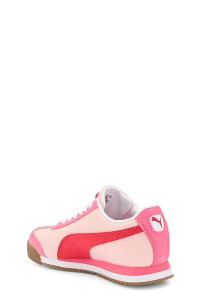Puma Kids' Roma 24 Standard Jr Sneaker In Pink