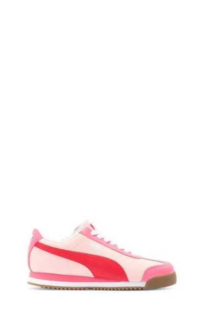 Puma Kids' Roma 24 Standard Jr Sneaker In Pink