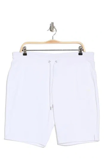 Dkny Bermuda Drawstring Shorts In White