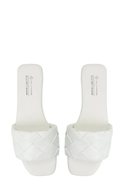 Call It Spring Kalia Slide Sandal In White