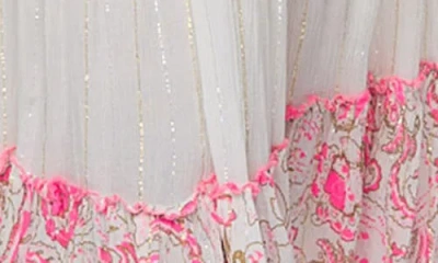 Ranee's Ranees Tier Maxi Sundress In Pink