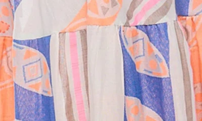 Ranee's Ranees Backless Maxi Sundress In Orange