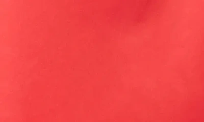 Trina Turk Augusto Ruffle Sleeve Organic Cotton Top In Capri Coral