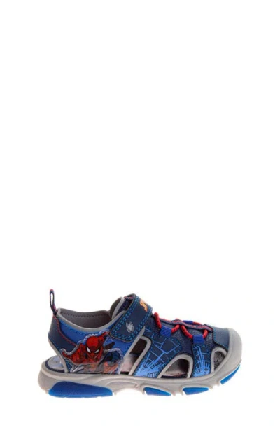 Josmo Kids' Spider-man Sandal In Navy
