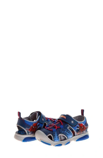 Josmo Kids' Spider-man Sandal In Navy