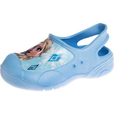 Josmo X Disney® Kids' Frozen Elsa & Anna Mismatch Clog In Blue
