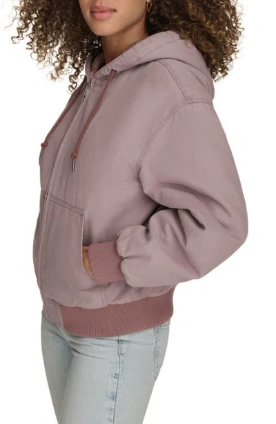 Levi's® Work Cotton Canvas Zip Jacket In Purple Dove