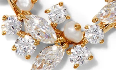 Nadri Ravish Laurel Drop Earrings In Gold