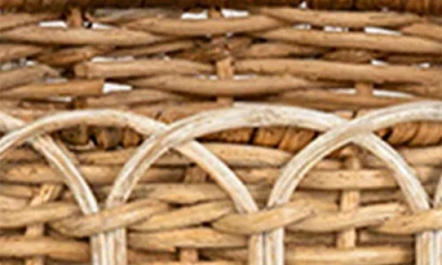 Juliska Provence Rattan Two-tier Server In Natural/whitewash
