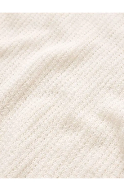 John Varvatos Esperia Textured Sweater In Egg Shell