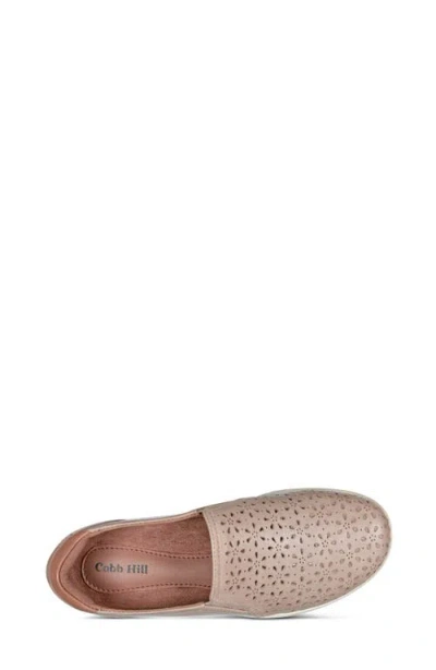 Rockport Cobb Hill Lenoir Slip-on Sneaker In Light Brown