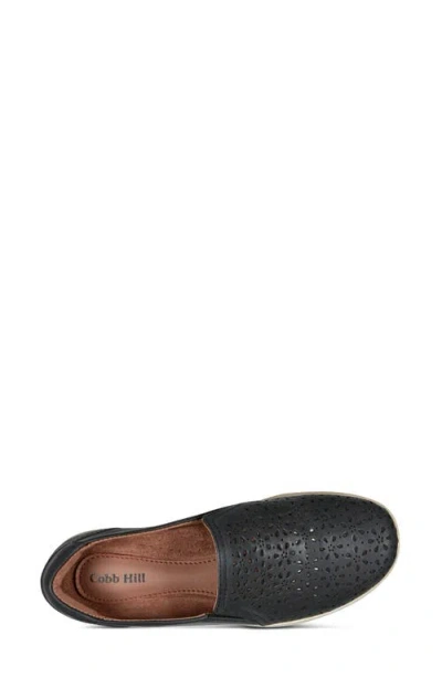 Rockport Cobb Hill Lenoir Slip-on Sneaker In Black