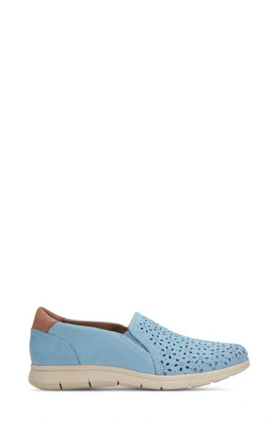 Rockport Cobb Hill Lenoir Slip-on Sneaker In Light Blue