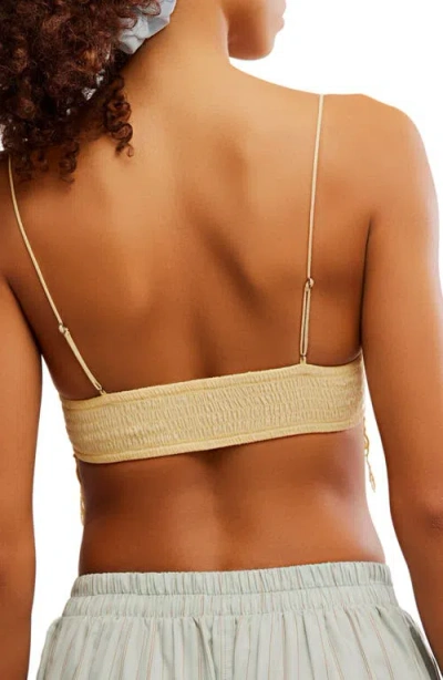 Free People Intimately Fp Asteria Lace Bralette In Yellow
