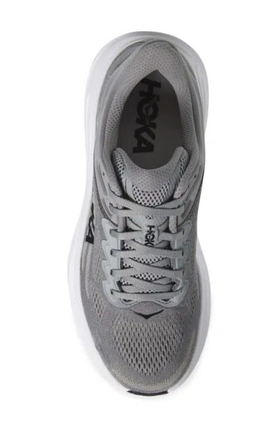 Hoka Outdoor Shoe Men Bondi 8 Sharkskin/harbor Mist In Gray