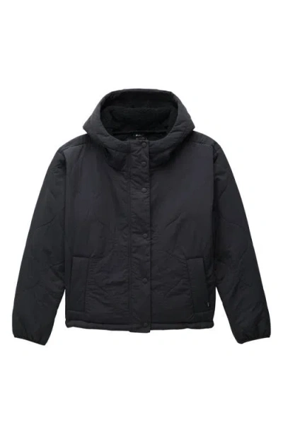 Prana Encinitas Quilted Jacket In Charcoal
