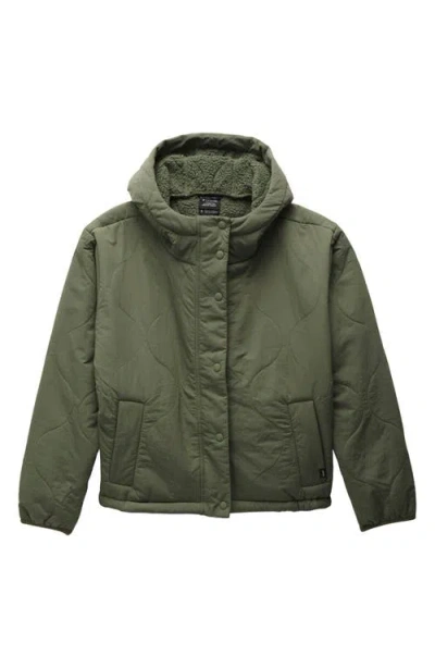 Prana Encinitas Quilted Jacket In Rye Green