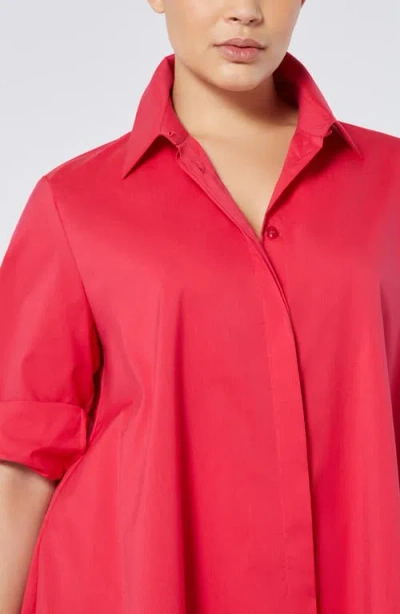 Marina Rinaldi Gioco Jacket In Pink Red