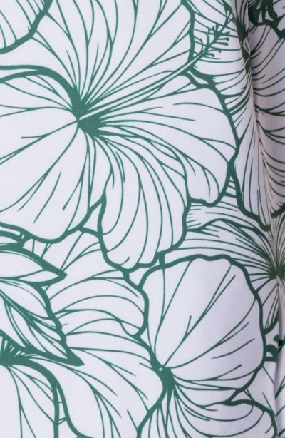 Vast Local Leaves Aqua Terra Performance Tank In Green