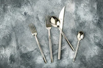 Mepra Due Serving Set In Champagne