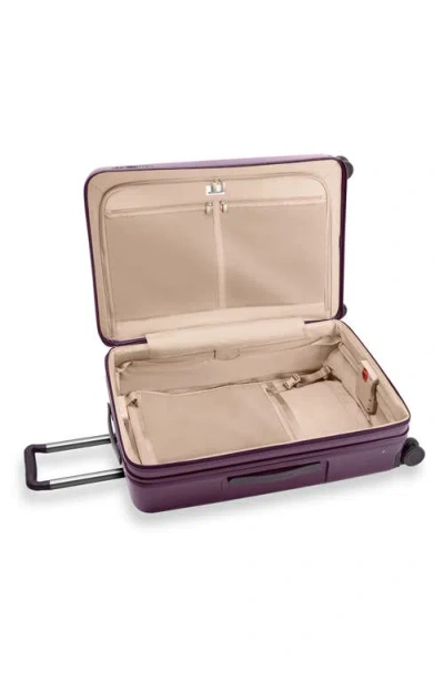 Briggs & Riley Large Sympatico Expandable 30-inch Spinner Packing Case In Plum