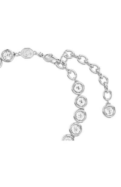 Swarovski Imber Crystal Tennis Bracelet In Metallic