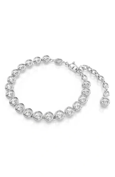 Swarovski Imber Crystal Tennis Bracelet In Metallic