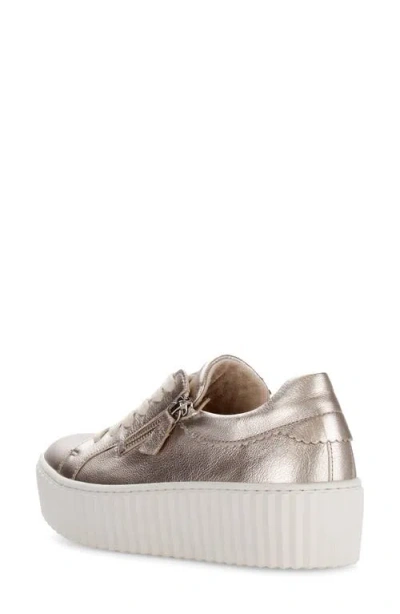 Gabor 63.200 Platform Sneaker In Puder