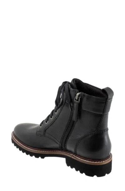 Softwalk ® Icara Lace-up Bootie In Black
