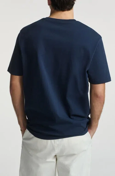 Mavi Jeans Crewneck T-shirt In Black Iris