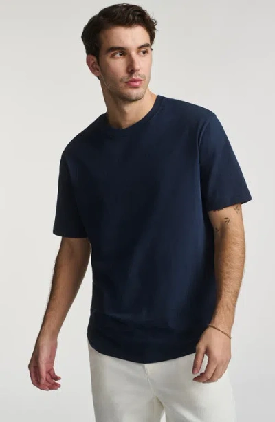 Mavi Jeans Crewneck T-shirt In Black Iris
