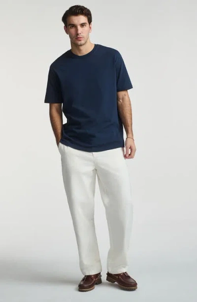 Mavi Jeans Crewneck T-shirt In Black Iris