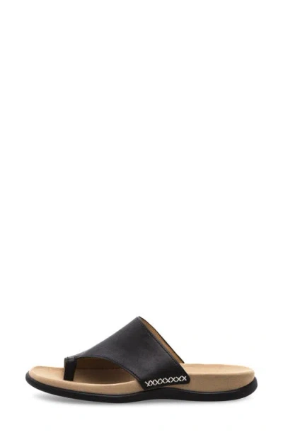 Gabor Asymmetric Flip Flop In Black
