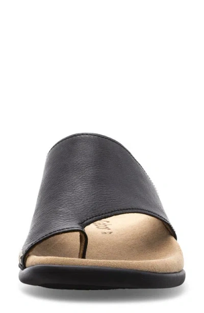 Gabor Asymmetric Flip Flop In Black