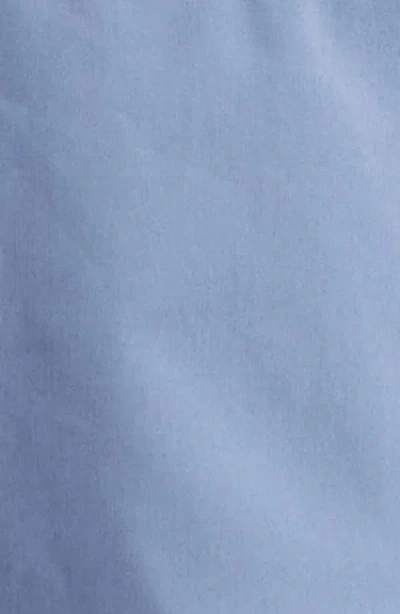 Versace Medusa Cameo Camp Shirt In Stone Blue Met Dark Grey