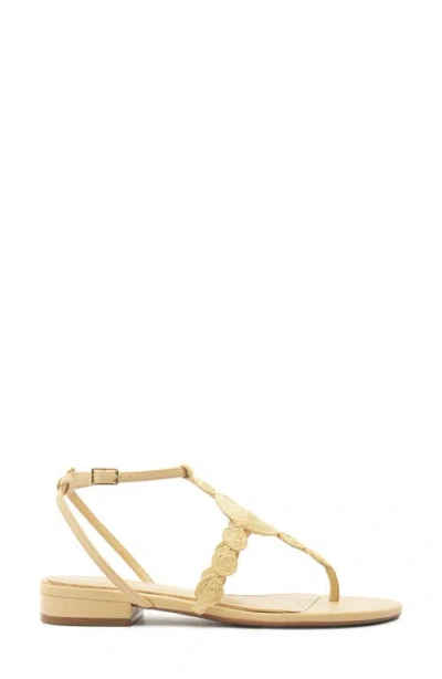 Arezzo Hayley Ankle Strap Sandal In Natural