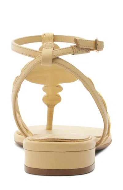 Arezzo Hayley Ankle Strap Sandal In Natural