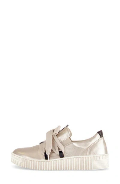 Gabor 63.333 Platform Sneaker In Puder